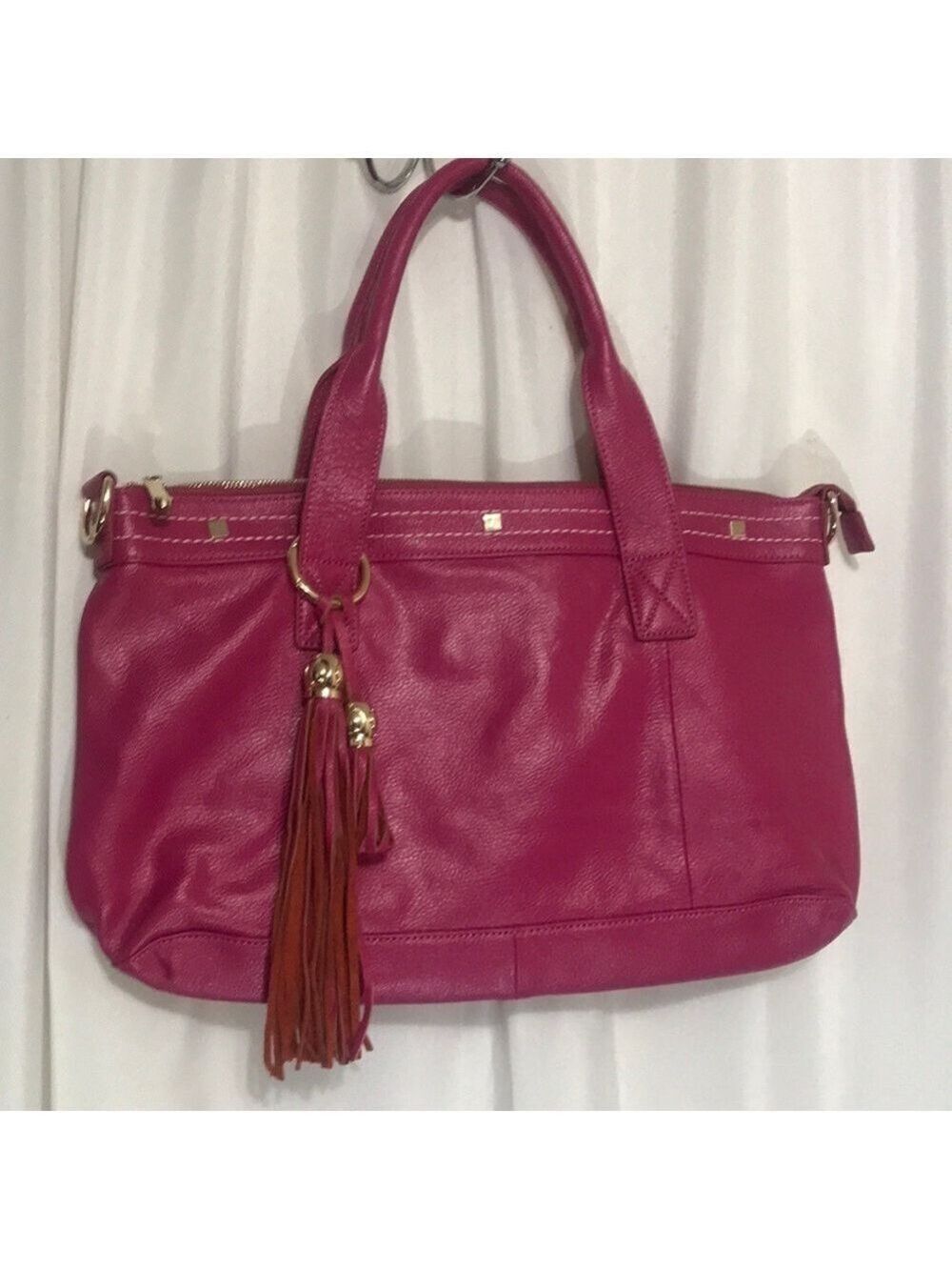NWT Cuore & Pelle Italian Amelia Leather Bag